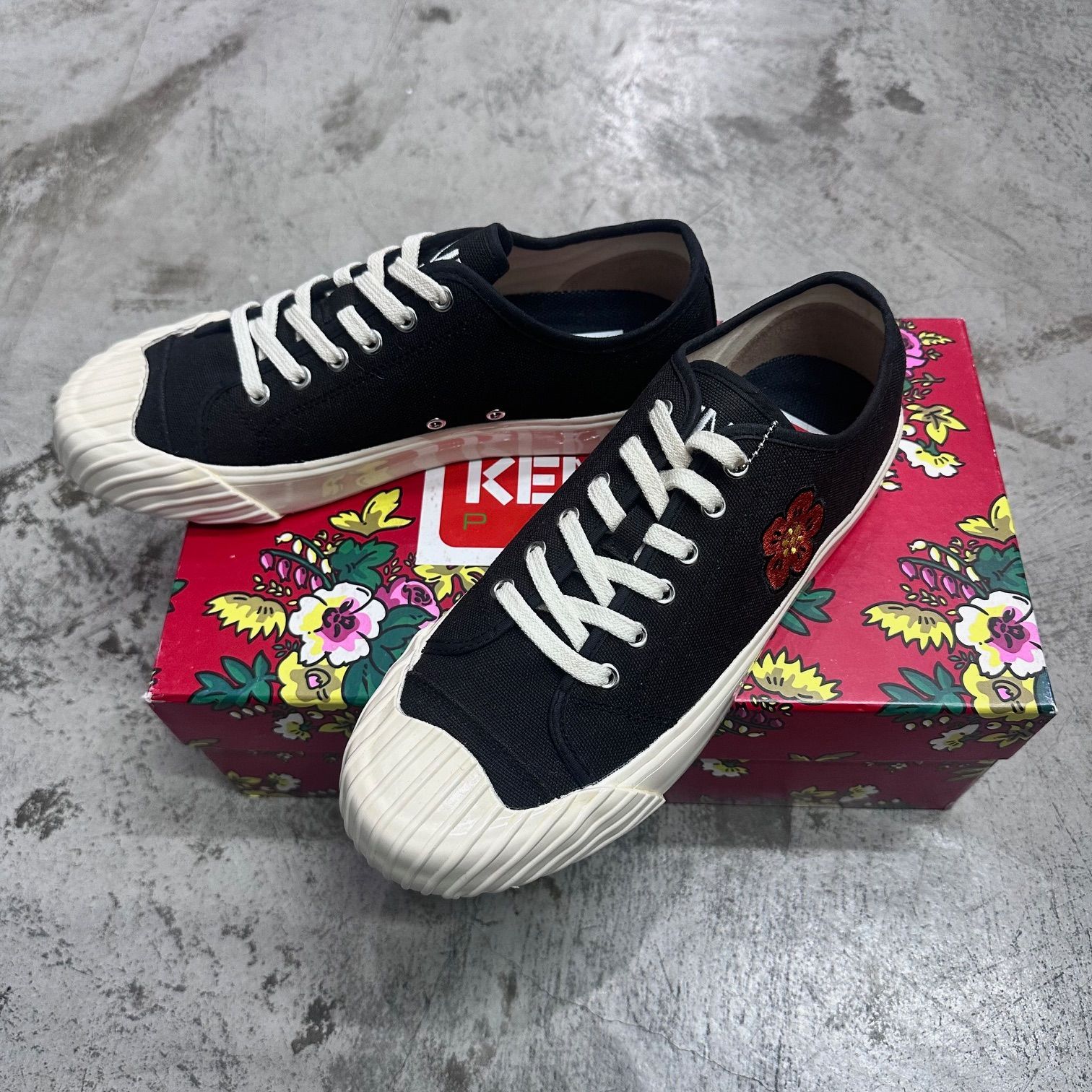 国内正規 KENZO SCHOOL LOW TOP SNEAKERS スクールロートップ