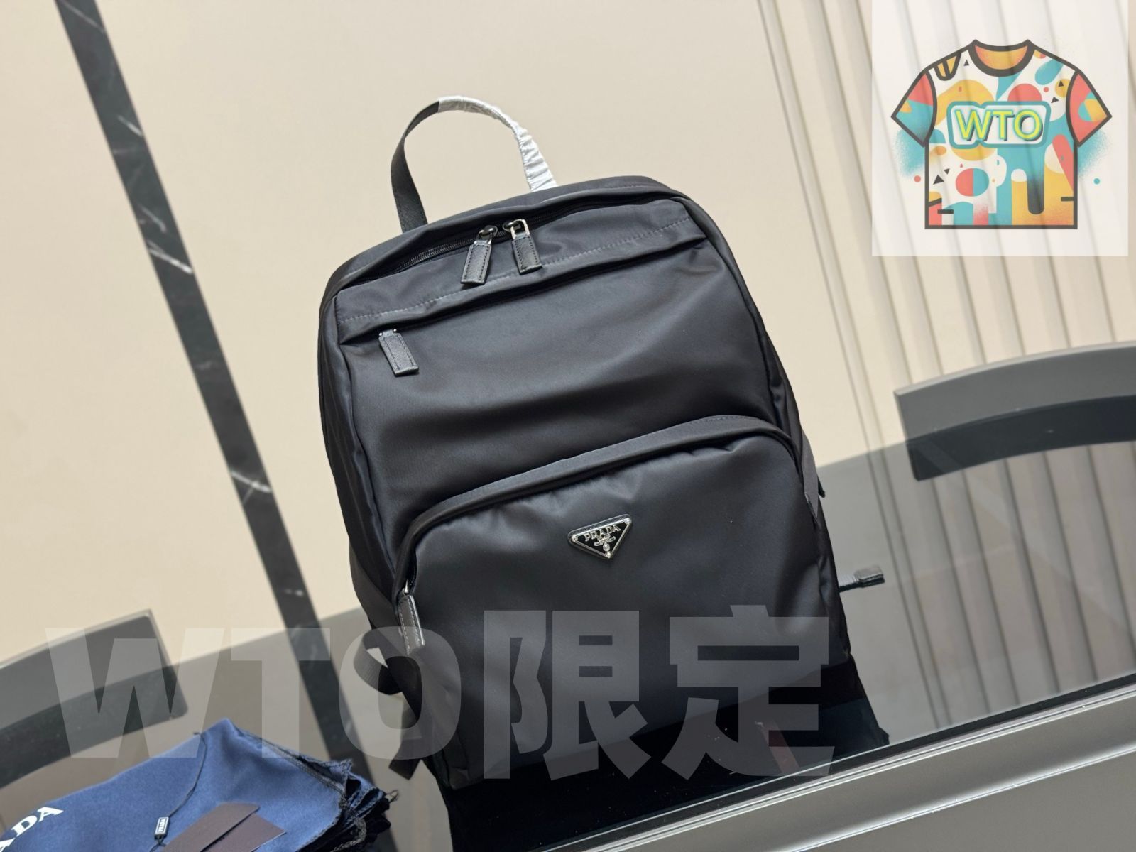 今日WTO】Prada プラダ ナイロンリュックサックシリーズ 軽防水
