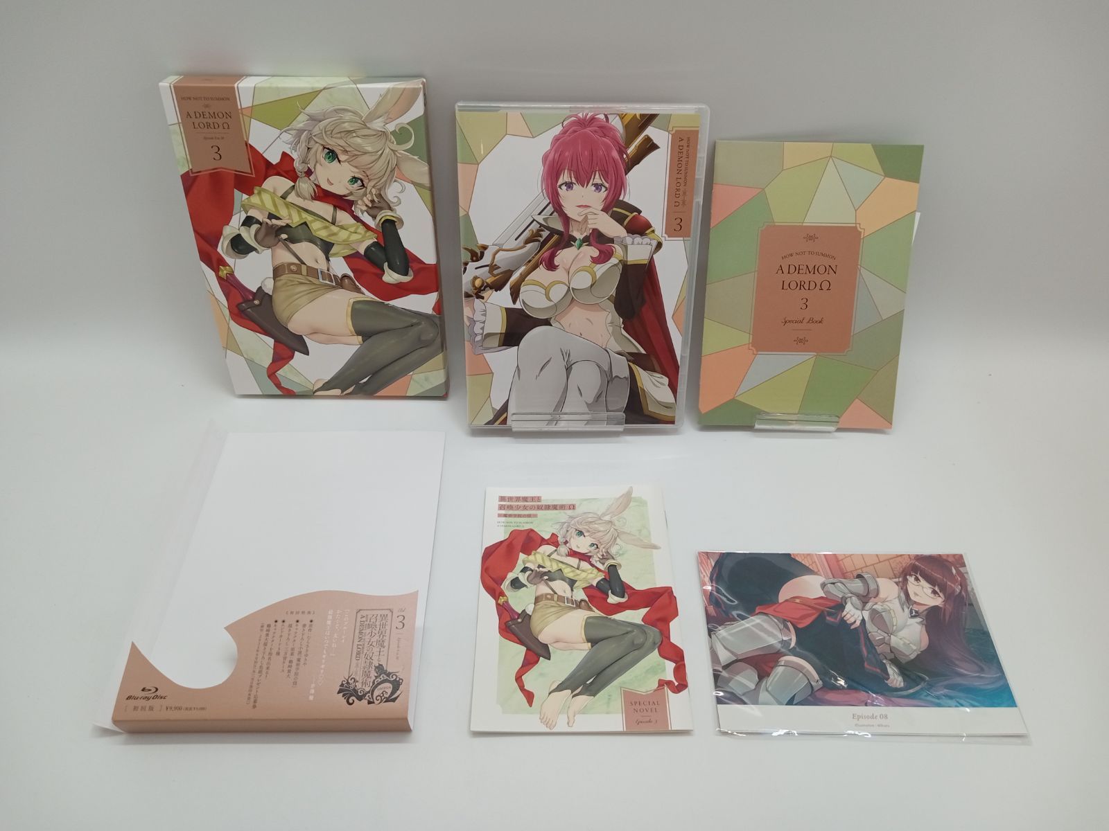 異世界魔王と召喚少女の奴隷魔術Ω 3 Blu-ray [DD0889-006