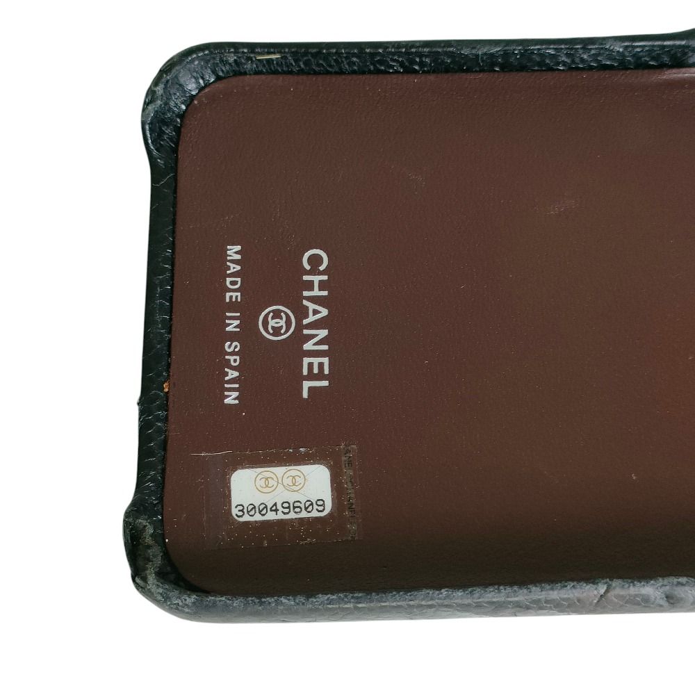 CHANEL シャネル キャビアスキン マトラッセ ココマーク レザー