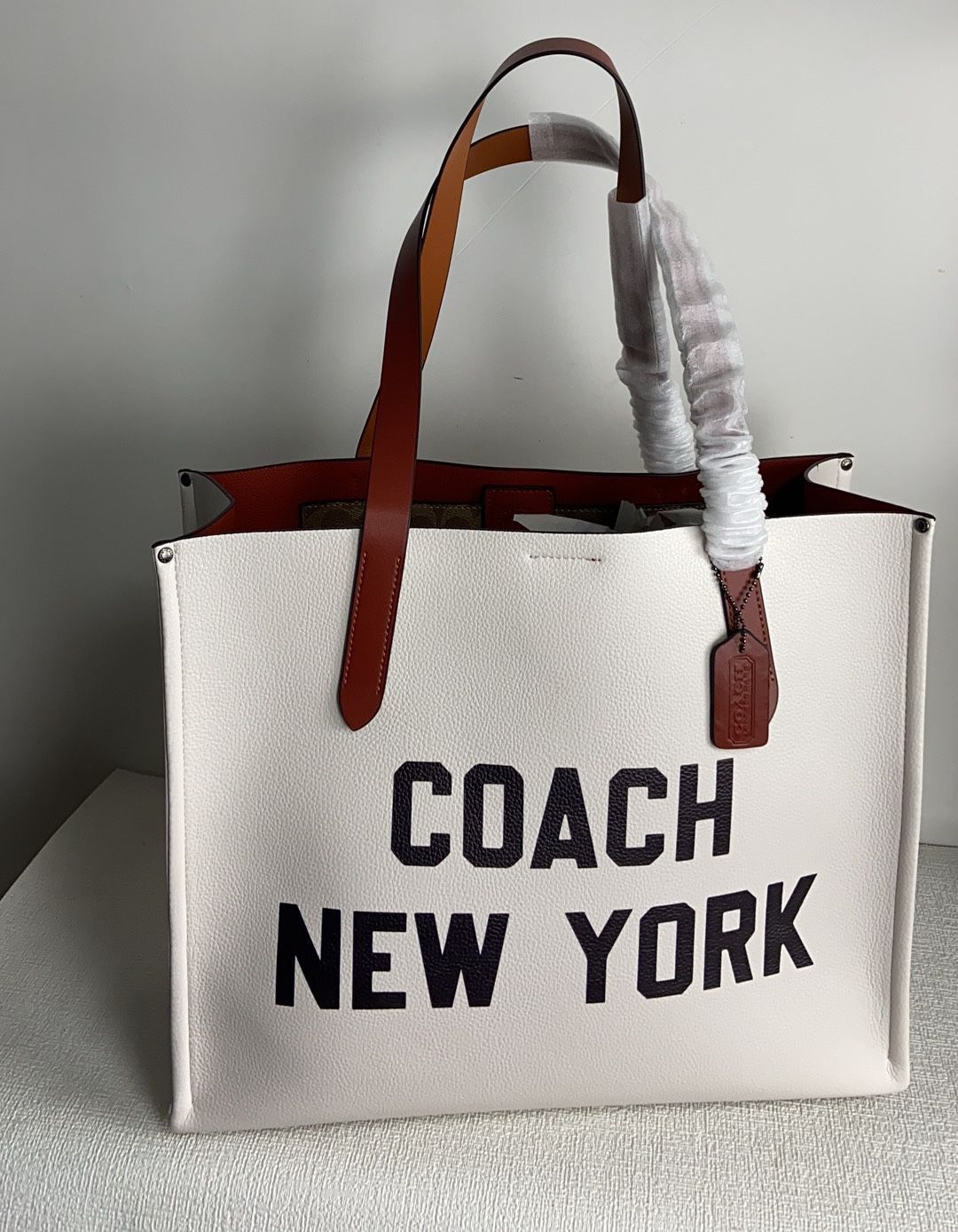 コーチ COACH バッグ CH765 リレー トートバッグ グラフィック ショルダーバッグ レディース 手提げバッグ 通勤 ホワイト アウトレット品  - メルカリ