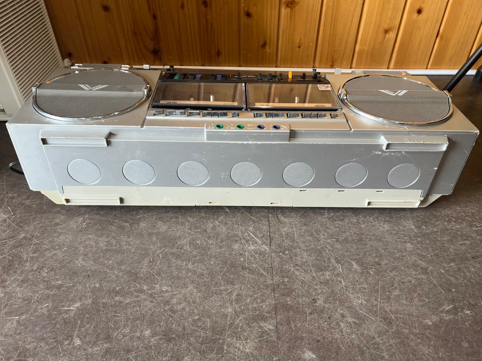 ラジオ付きステレオテープレコーダー GF-757