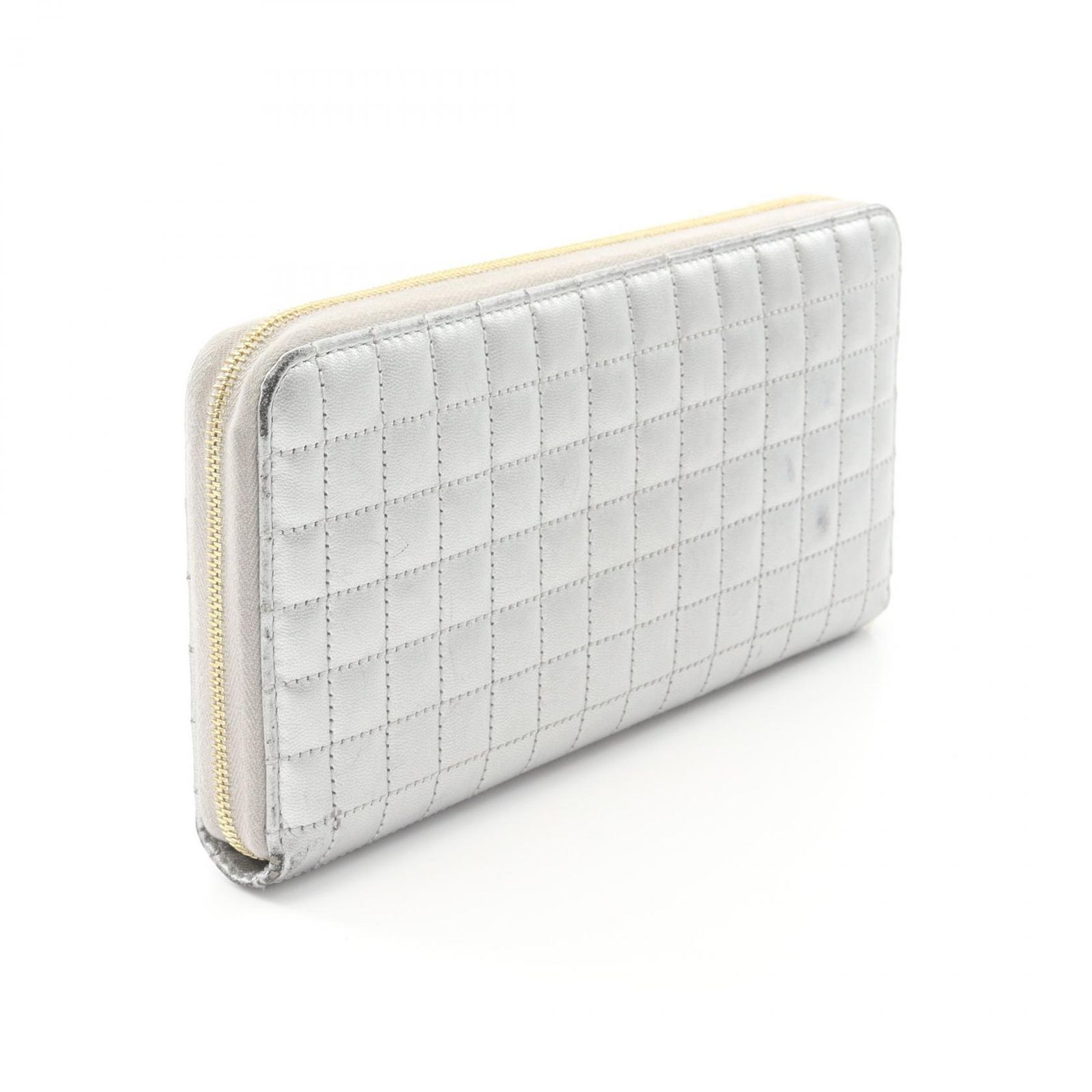 ✨CELINE✨　セリーヌ　長財布　ラウンドファスナー　白　ホワイト　レザー セリーヌ CELINE 長財布ラウンドファスナー レディース ラージジップ