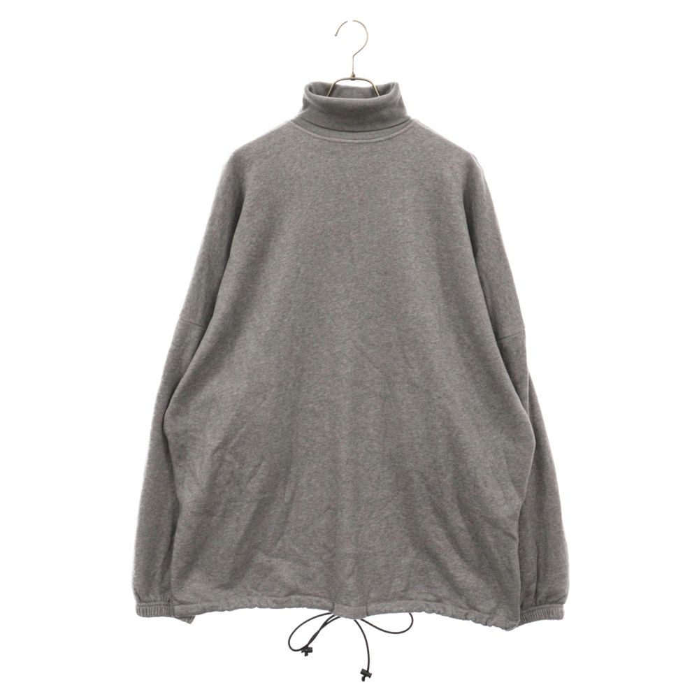 BALENCIAGA (バレンシアガ) レイヤード ハイネックスウェット トレーナー グレー 534300