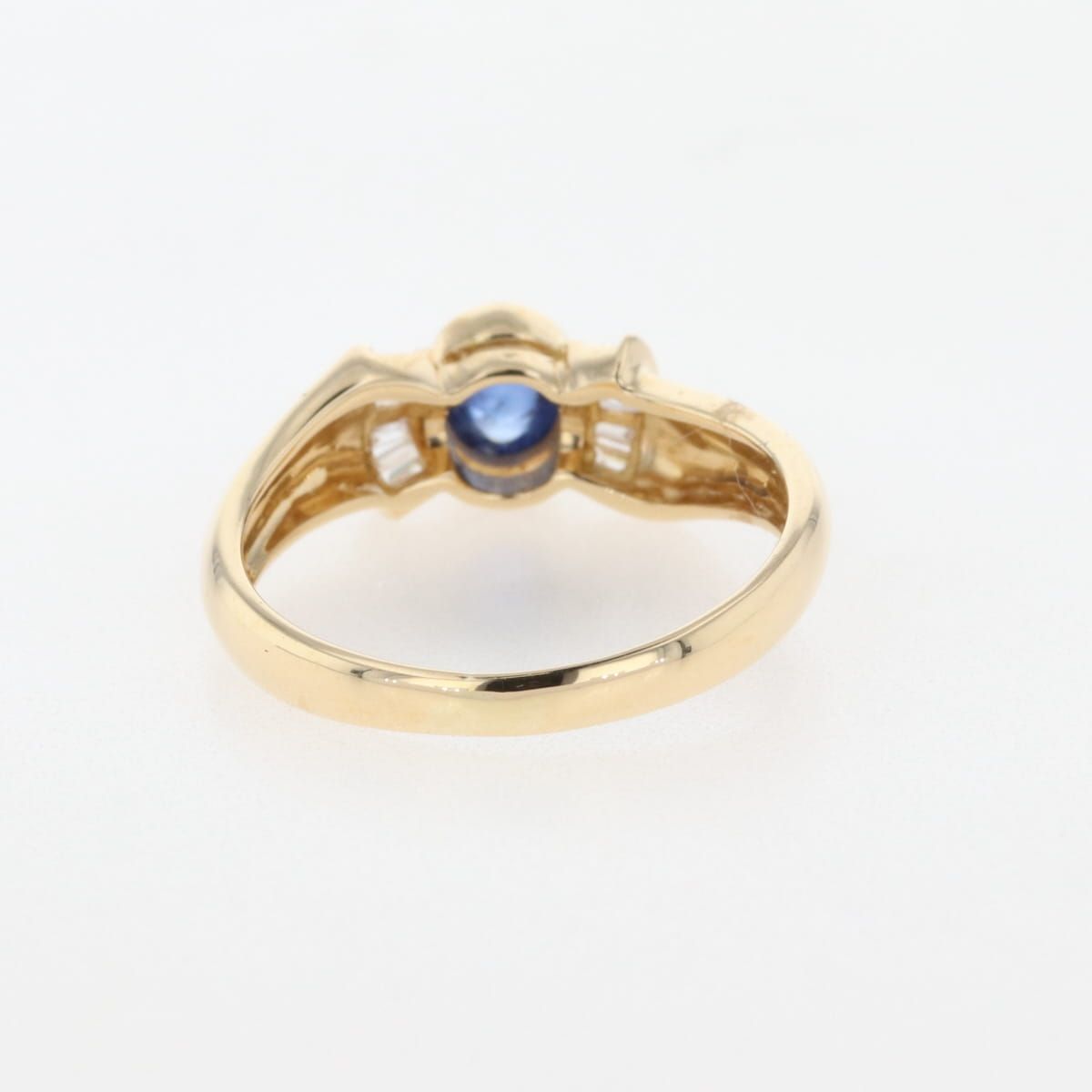 13mm南洋パールとK18YG、合成ダイヤモンドの指輪（リングサイズ：9号） K18YG リング ring 指輪 13号 南洋真珠 約12.5mm ダイヤ 0.30 カード鑑別書