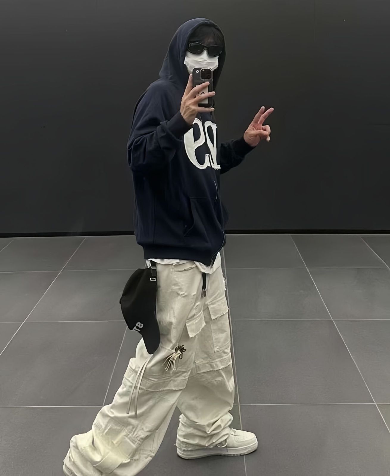 ILLIGO 129 LOGO PATCH HOODIE ZIP-UP ILLIGO イリゴ トップス