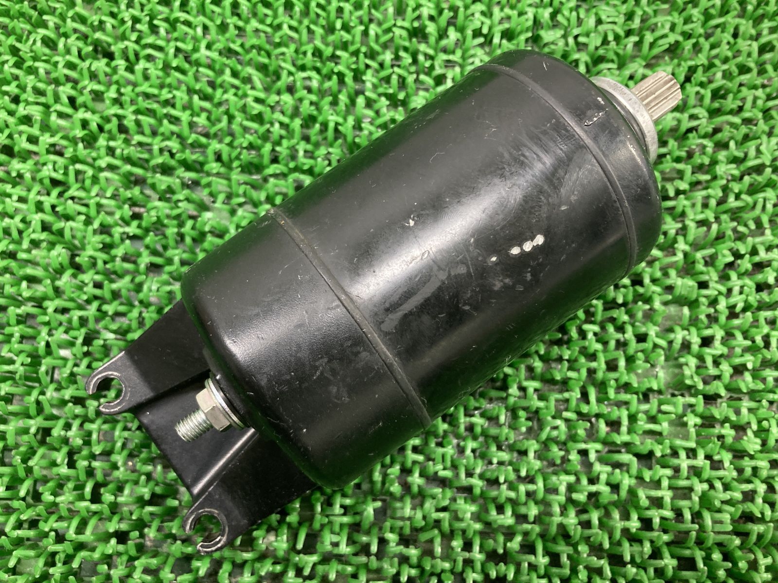 NINJA400 セルモーター SM-14 カワサキ 純正 バイク 部品 ER400B ニンジャ400 スターターモーター 機能的問題なし 品薄 車検 Genuine