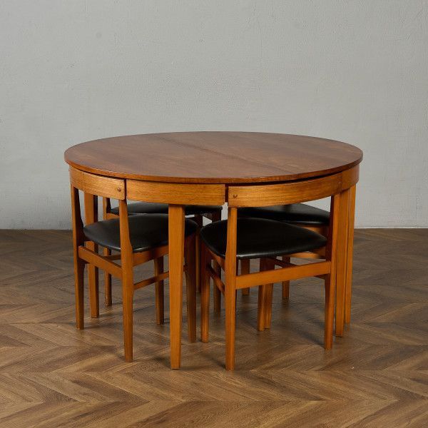 ネイサン Nathan ヴィンテージ ダイニング5点セット 5点セット