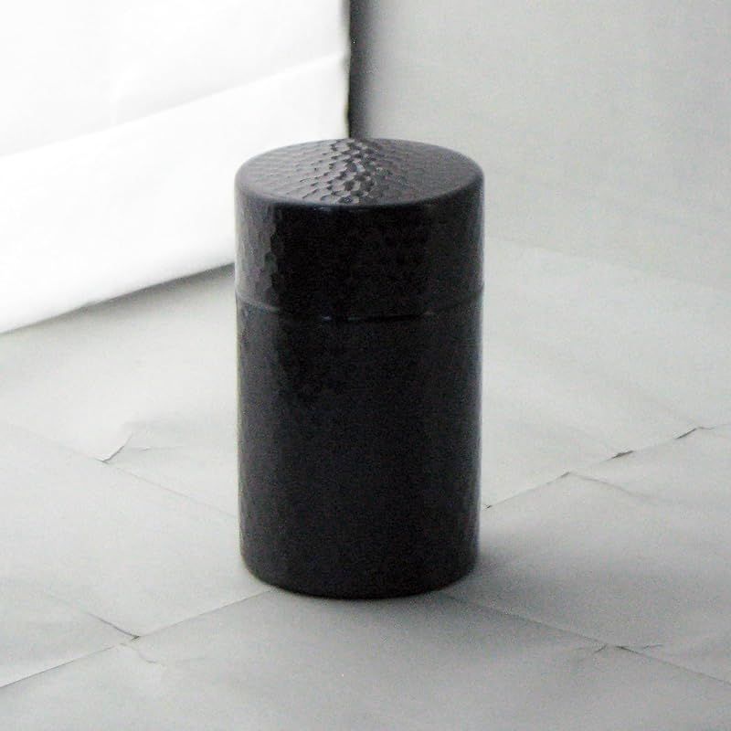 ナガオ 純銅 茶筒 キャニスター 小 直径6.5×高さ11cm 箱入 SECCHU