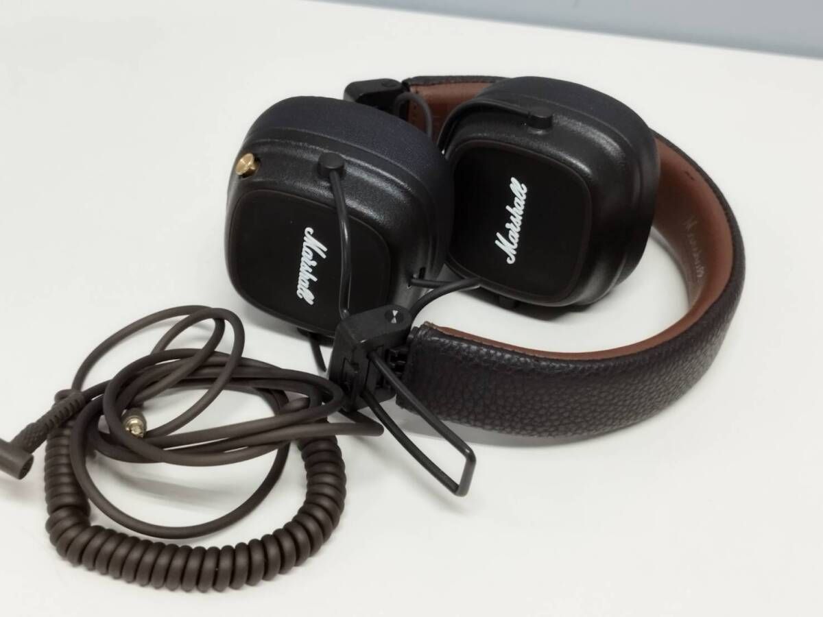Marshall Major IV ワイヤレスヘッドホン/ブラウン - メルカリ