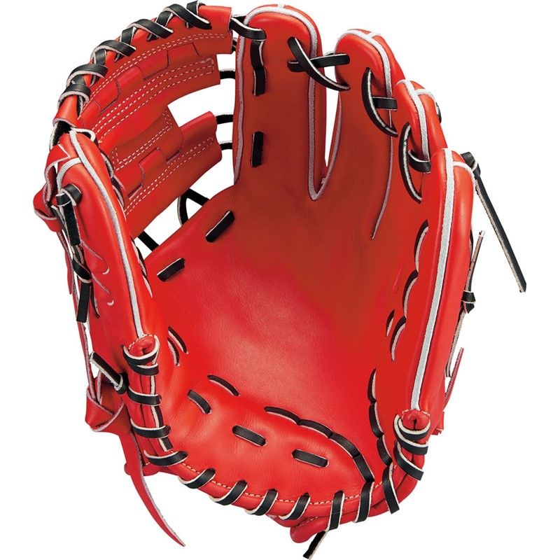 ゼット ZETT  硬式用 プロステイタス 2203P  グラブ袋付 野球 硬式グラブ グローブ  22SS(BPROGP26-5819）、Dオレンジ/ブラック