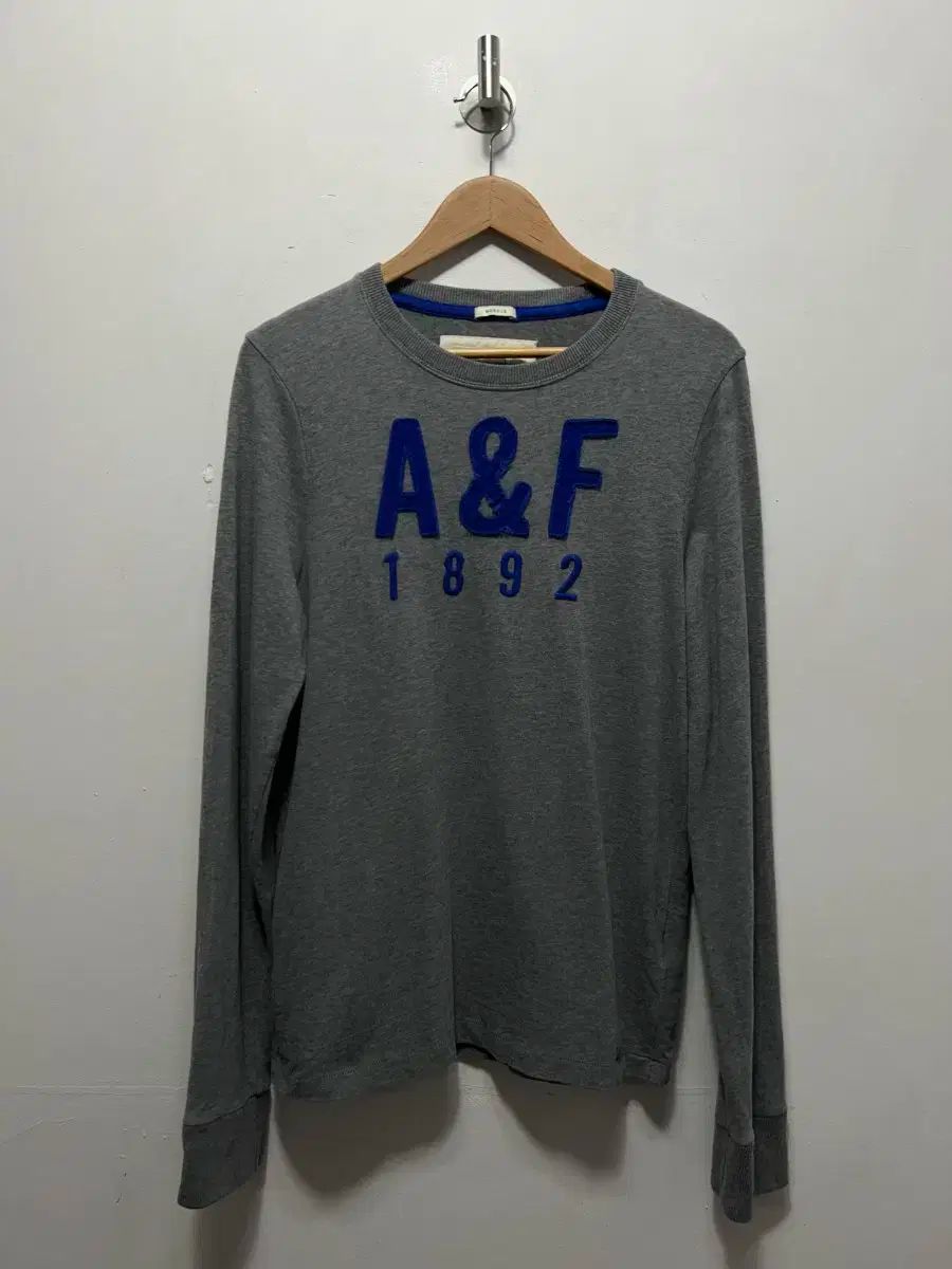 アバクロンビー Au0026F 長袖 Tシャツ グレー M