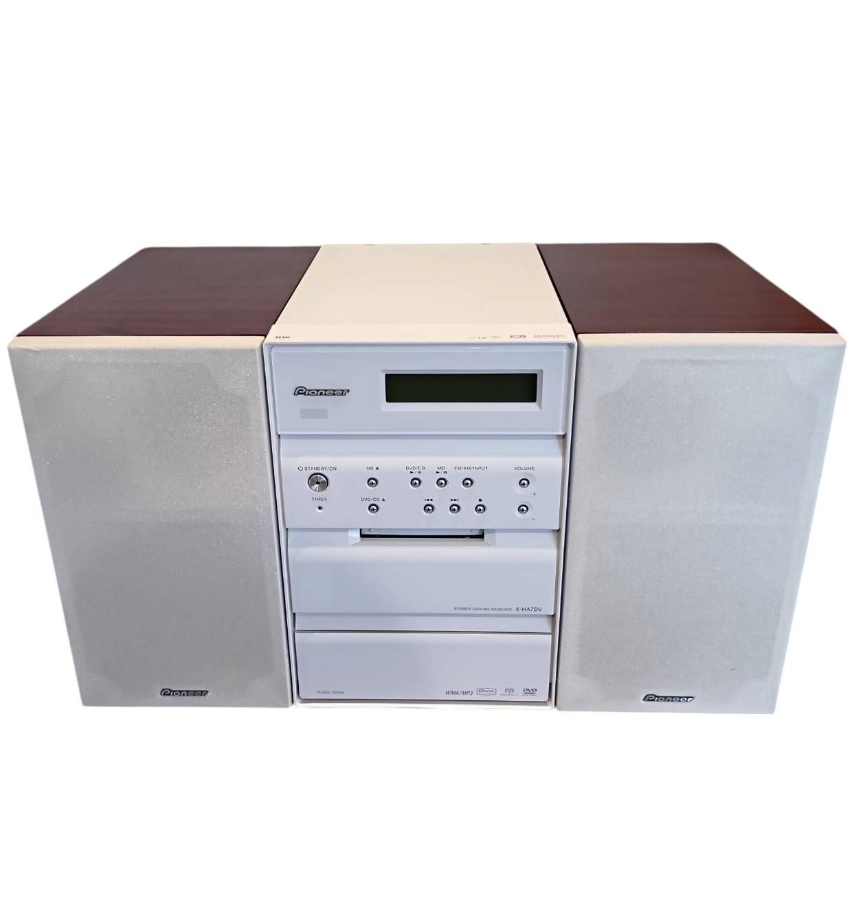 #622 美品Pioneer ミニコンポ　X-HA7DV-W/-K 622 美品Pioneer ミニコンポ X-HA7DV-W/-K - メルカリ