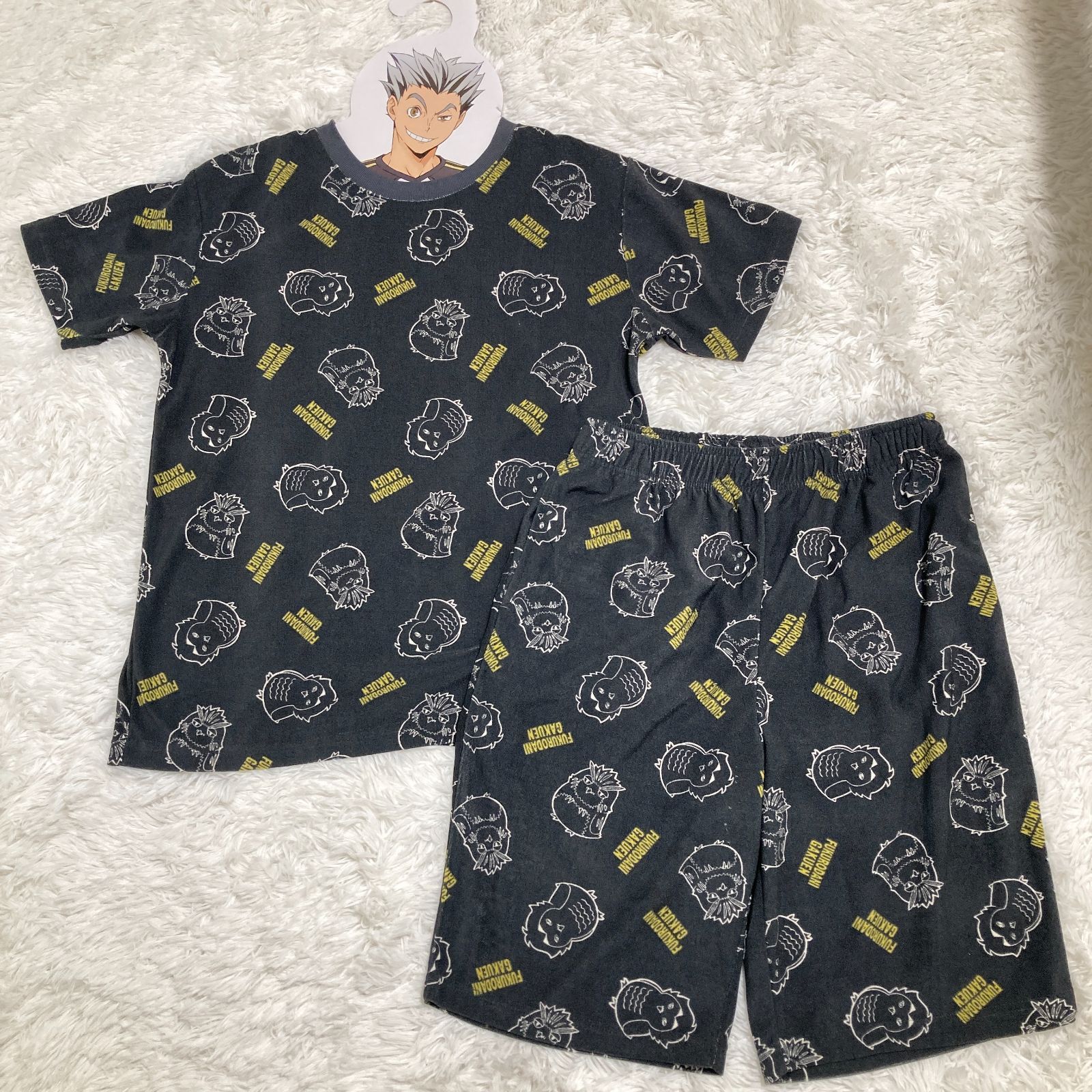 ハンガー付き ハイキュー ルームウェアパジャマ セットアップ