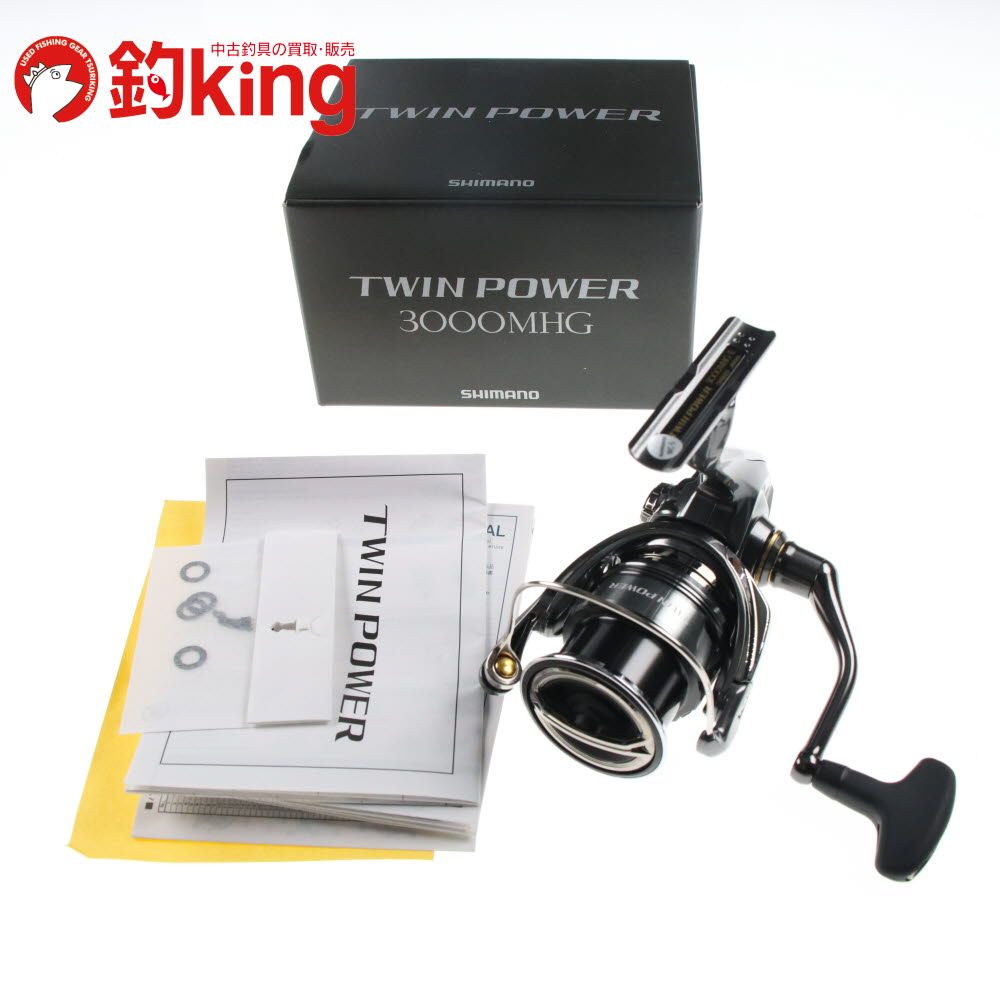 新品未使用】シマノ 24ツインパワー 4000MHG スピニングリール