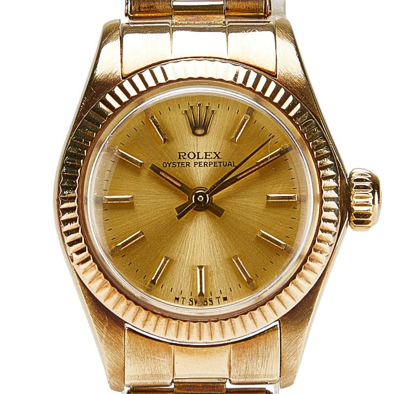 ★ライフエッグ 商品 ♢ROLEX  6619 /  フェイスのみ  ♢ ロレックス オイスターパーペチュアル 6619 K18YG イエローゴールド