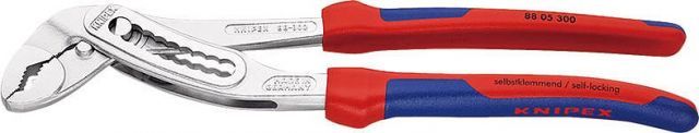 クニペックス(KNIPEX) アリゲーター ウォーターポンププライヤーコンフォート/クロームメッキ 8805-300