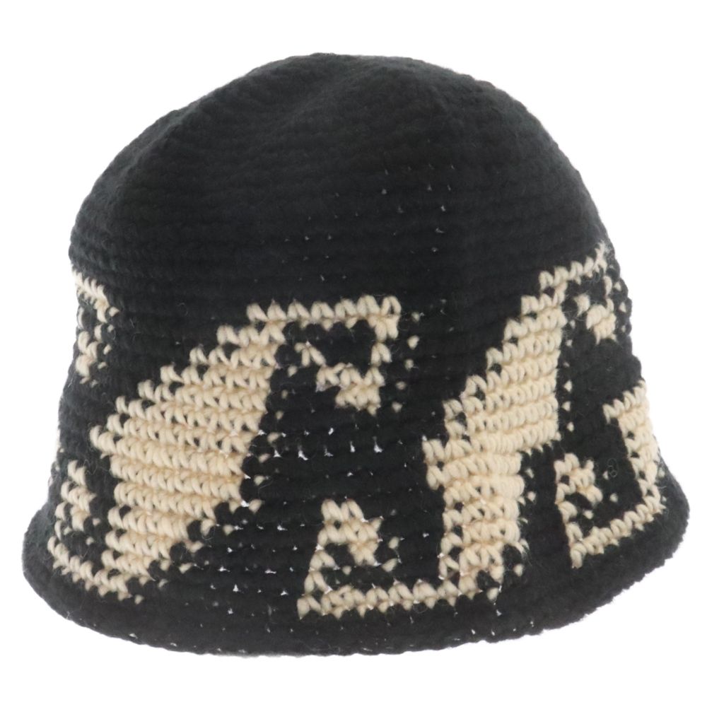 STUSSY (ステューシー) 22AW WAVES KNIT BUCKET HAT ウェーブ ニット