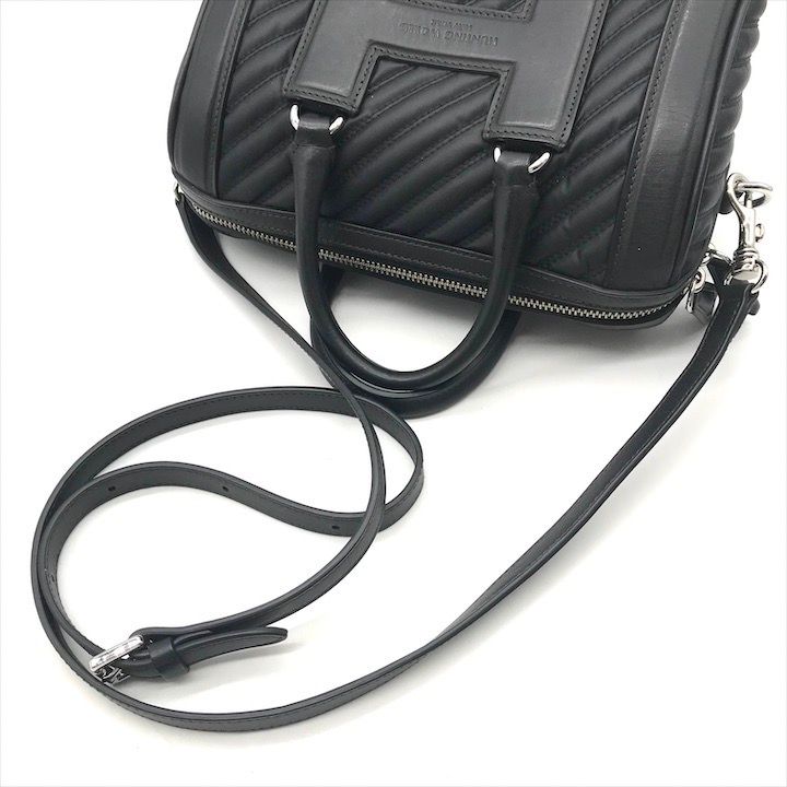 美品 HUNTING WORLD ハンティングワールド 2WAY ショルダー ミニ