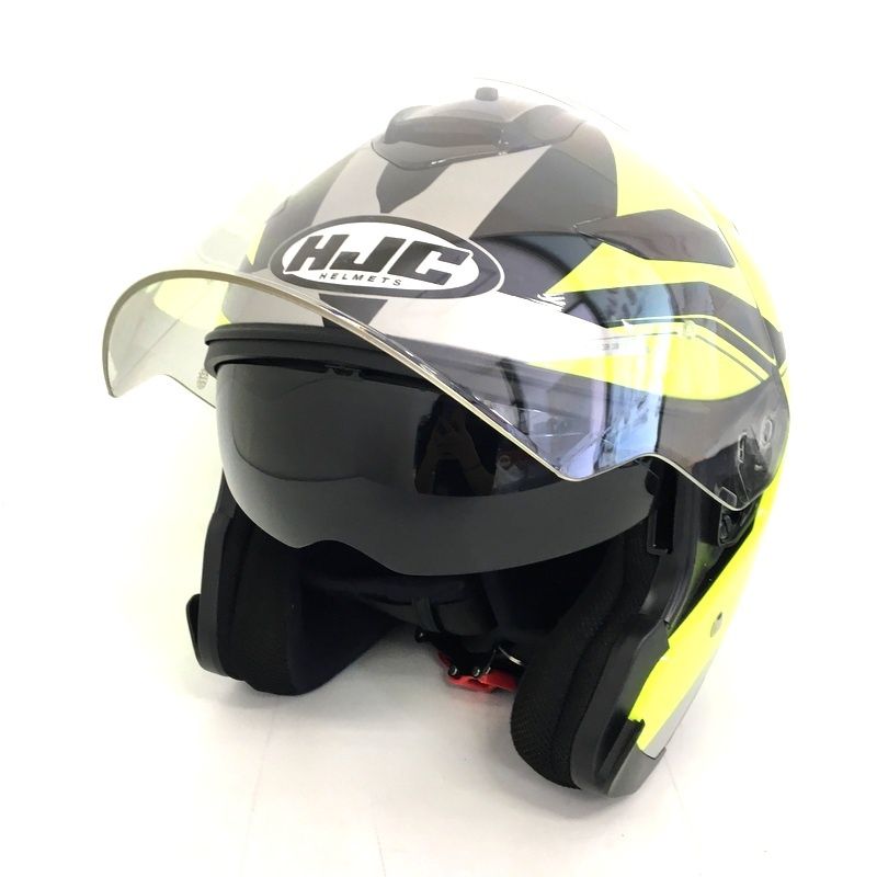 【美品？】HJC IS-33 II ヘルメット HJC ＼全品10%+1300円☆9/9(火)限定／ ダブルバイザー エイチ