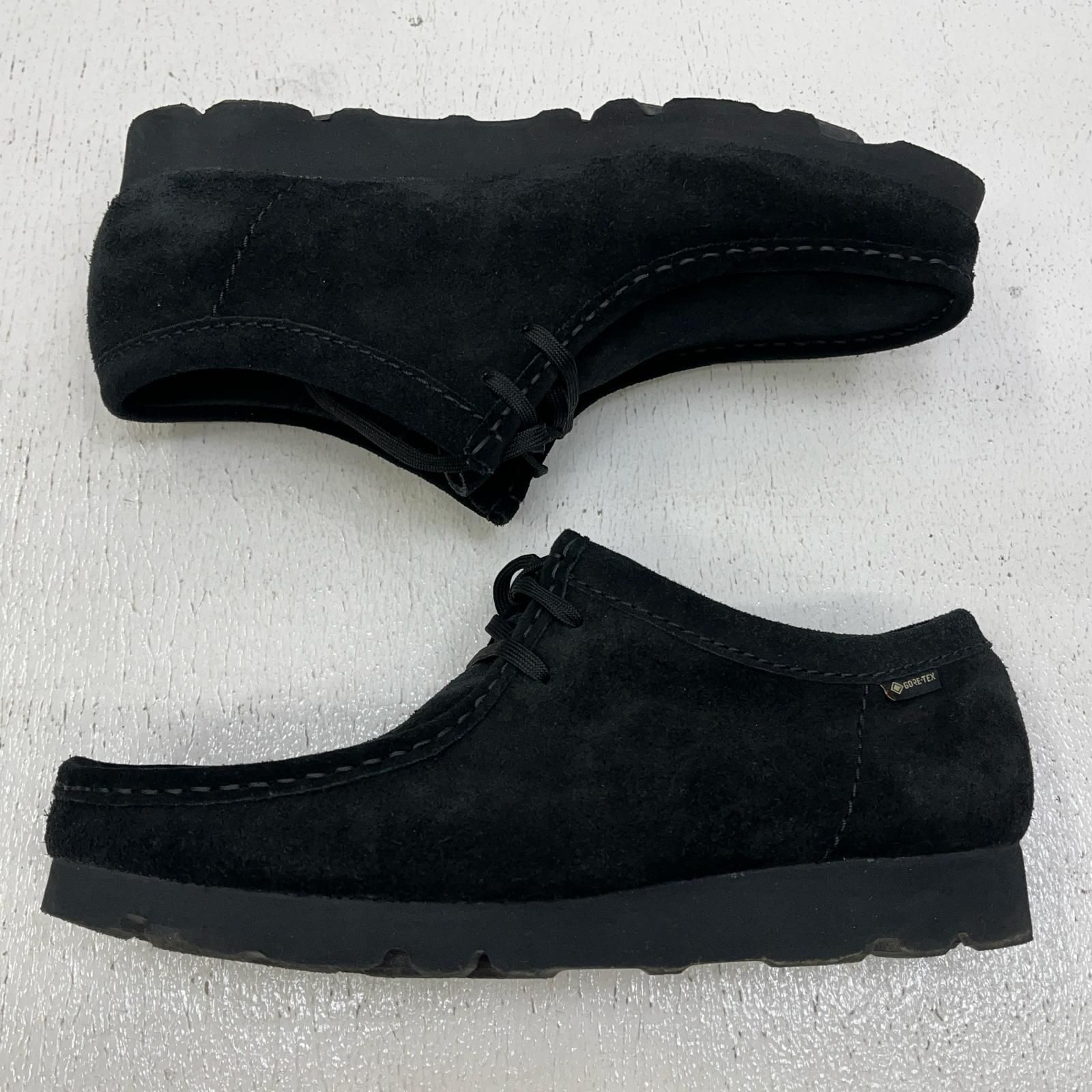 27cm【中古】Clarks ブラック スエード カジュアルシューズ スニーカー カジュアルシューズ | 4000 / Black Suede - Lloyd Footwear
