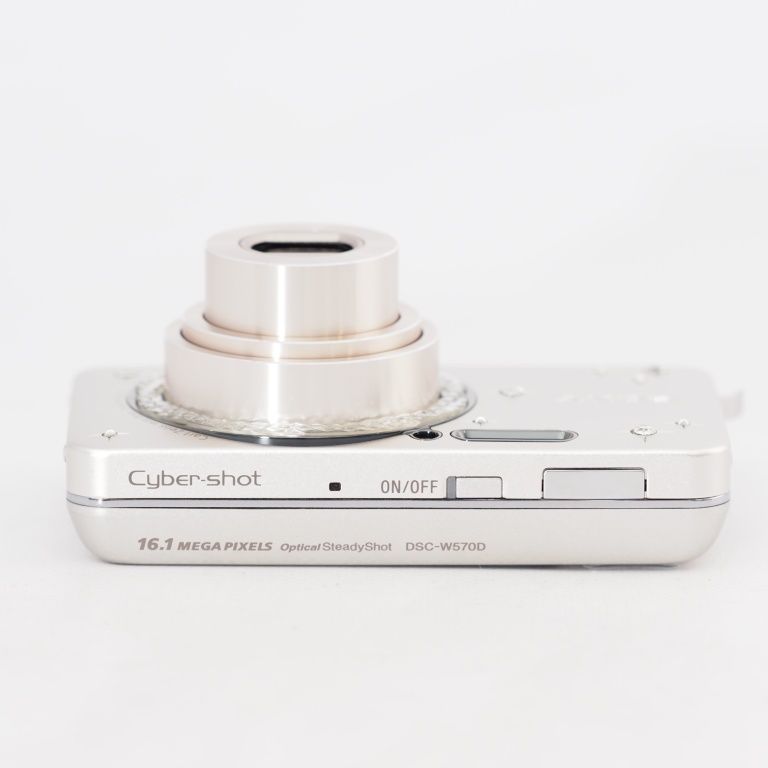 美品・希少】SONY DSC-W570D Cyber-shot シルバー