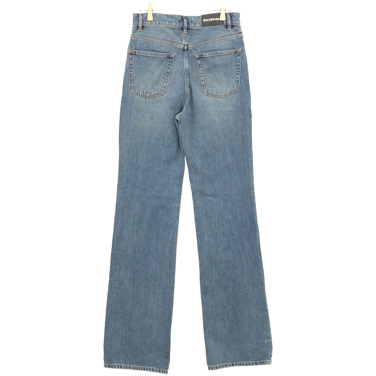 BALENCIAGA バレンシアガ 20SS ハイウエストロングデニムパンツ
