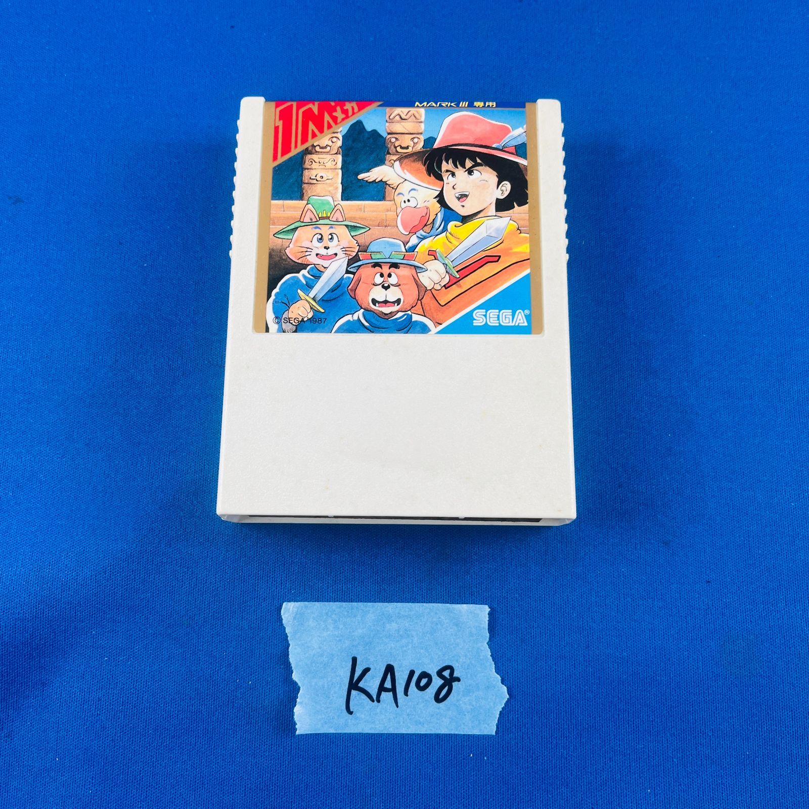 ◇KA108【動作OK】 セガ・マークIII ソフト GOLD CARTRIDGE