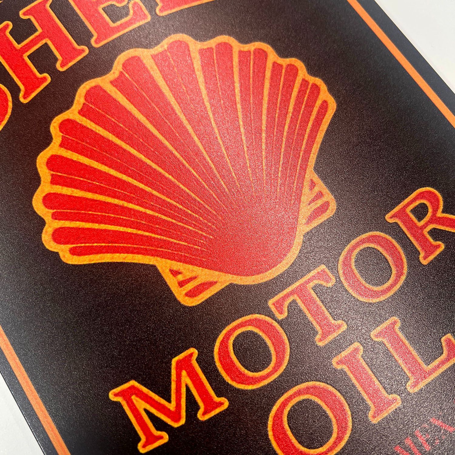 SHELL OIL シェル アメリカン雑貨 ブリキ看板 オイル プレート グッズ 