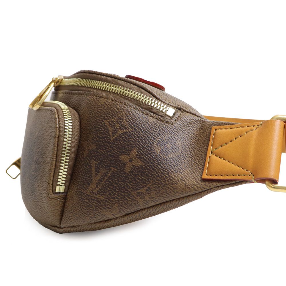 ルイ ヴィトン ラッシュ バムバッグ ボディバッグ 斜め掛け モノグラム