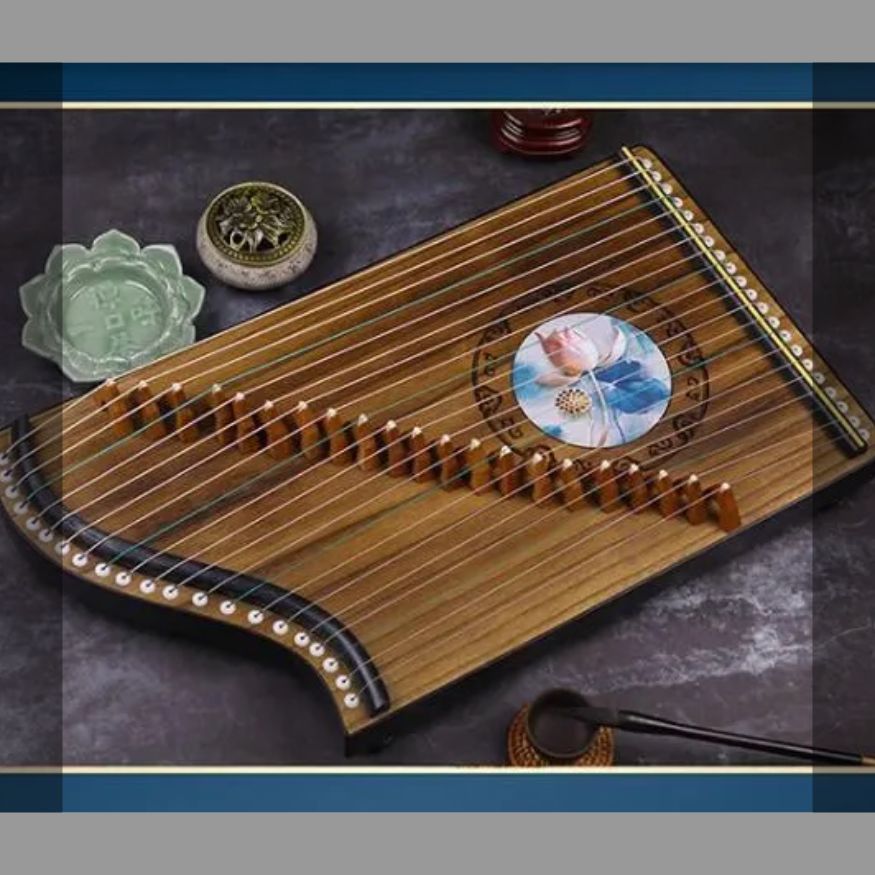 21本弦古筝初心者演奏入門古筝携帯型子供成人練習級楽器試験を受けます