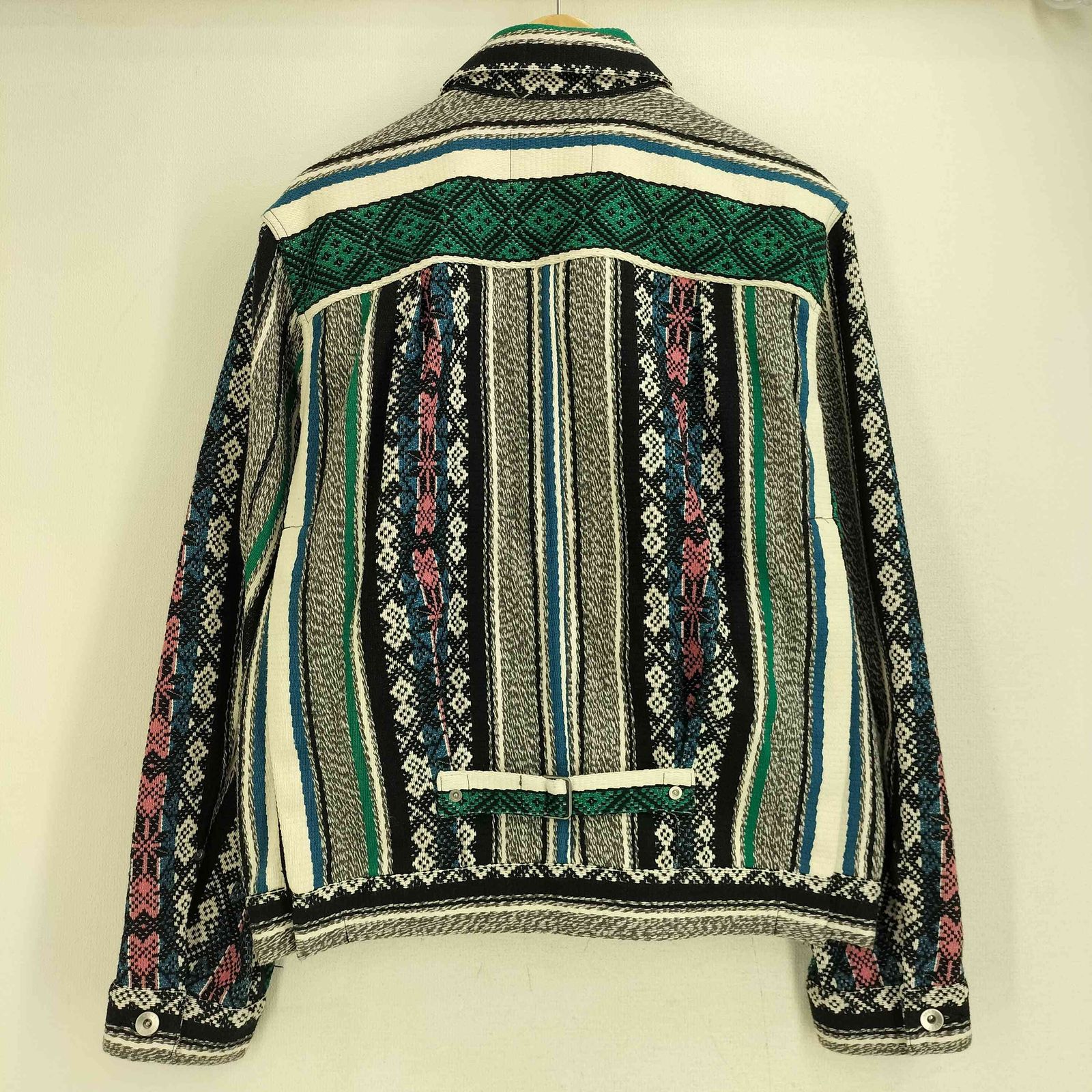 sacai 2022ss ラグジャガードジャケット　サイズ1 サカイ Sacai 22SS Rug Jacquard Jacket ラグ ジャガード