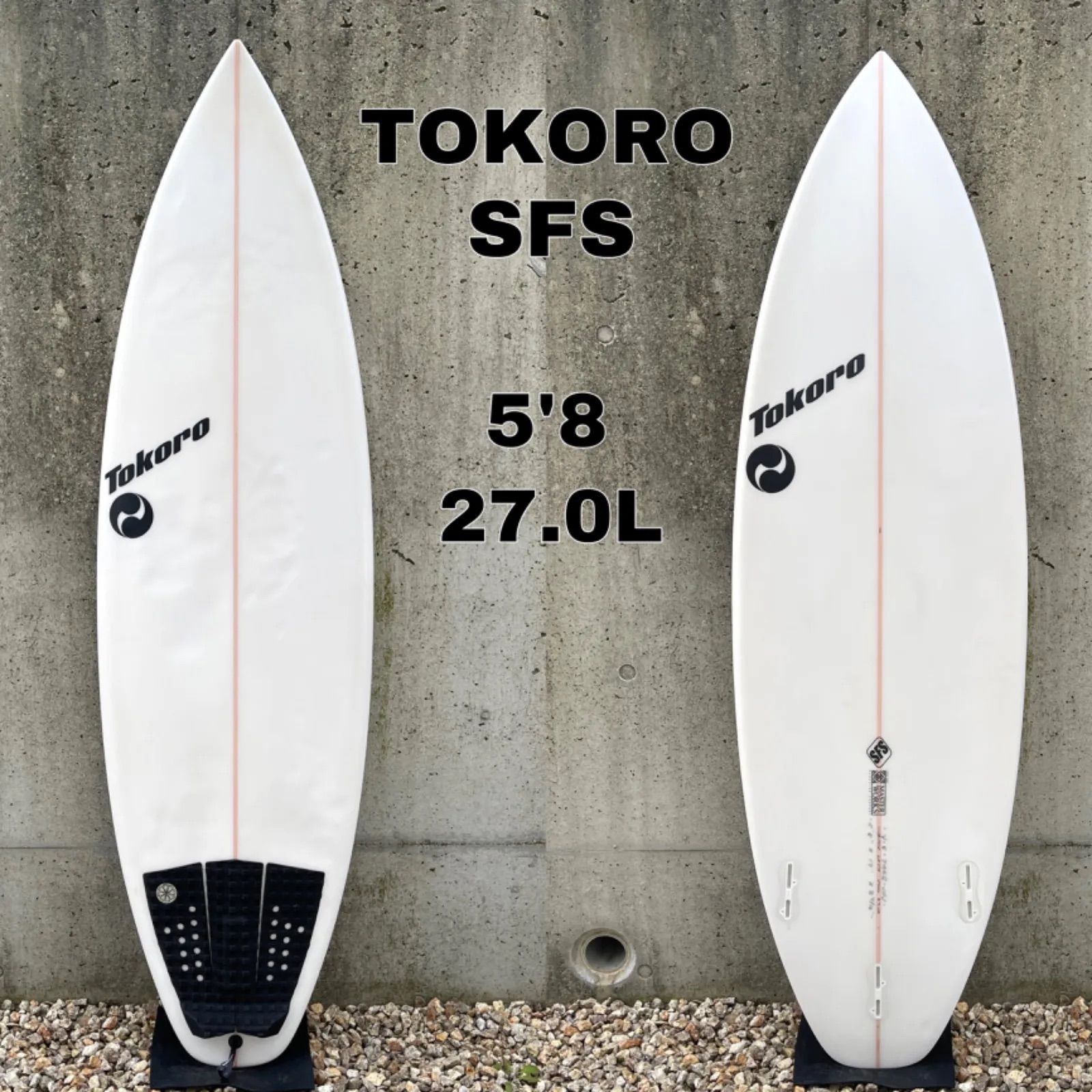 6'1 ショートボード サーフボード Tokoro プロサーファー本人使用線 