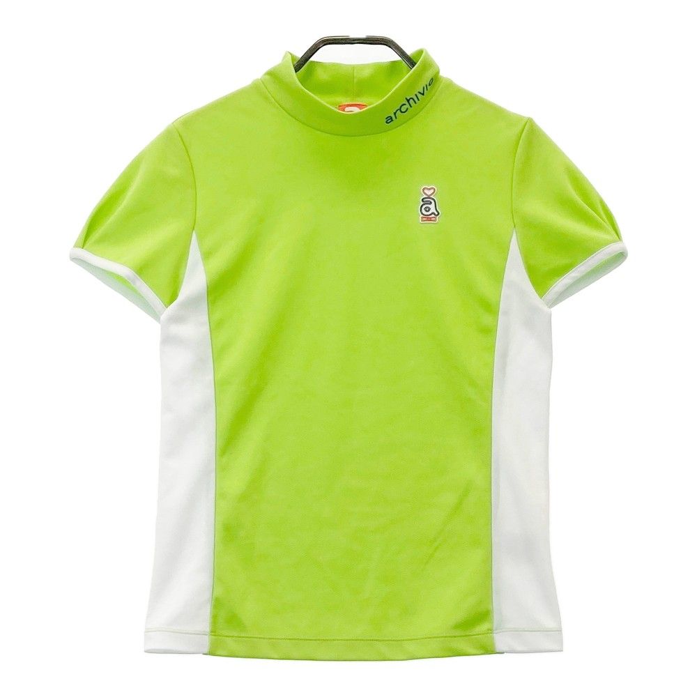 サイズ：36 ARCHIVIO アルチビオ  ハイネック 半袖Tシャツ  グリーン系 [240101258394]# ゴルフウェア レディース ストスト