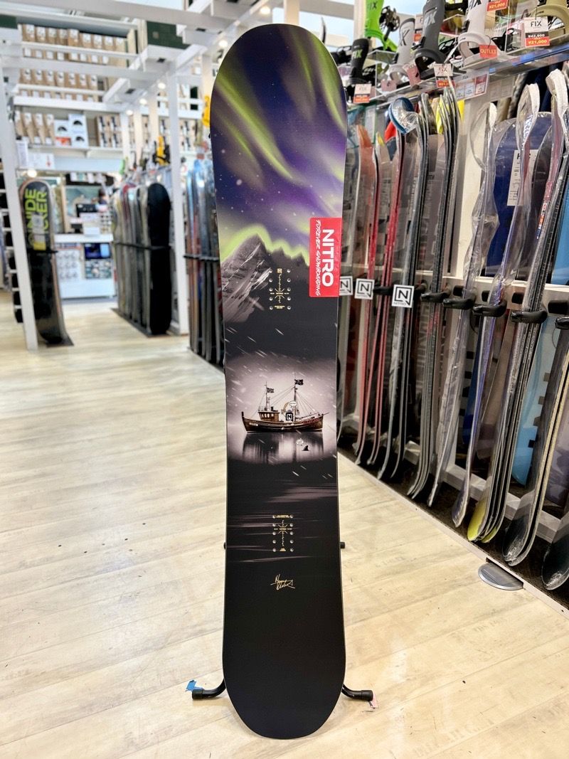 メンズ スノーボード 板 152cm NITRO TEAM PRO MK ナイトロ チームプロ 25-26 オールラウンド カービング キャンバー