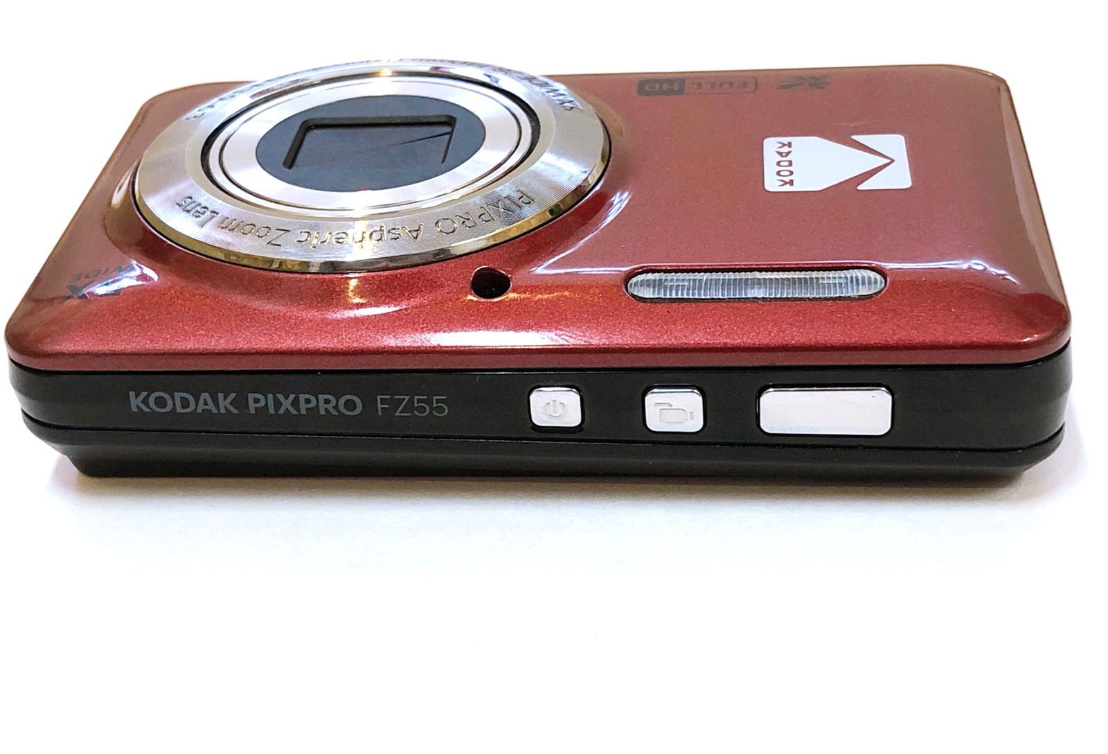 KODAK コンパクトデジタルカメラ FZ55 赤 レッド デジタルカメラ FZ55