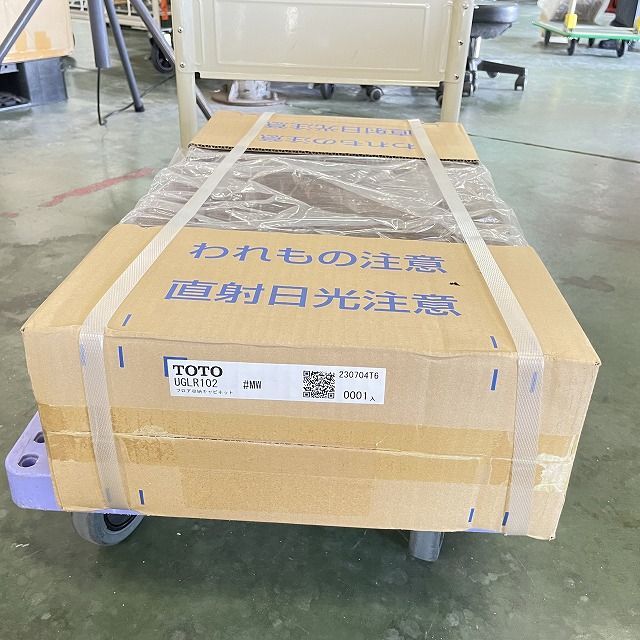 UGLR102＃MW フロア収納キャビネット TOTO 【未開封】 □K0054667