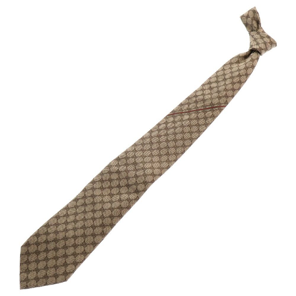 ☆美品☆GUCCI gg柄 ベージュ ネクタイ　シルク　グッチ　ロゴ Amazon | GUCCI グッチ 499696 4B002 1265 イタリア製 シルク