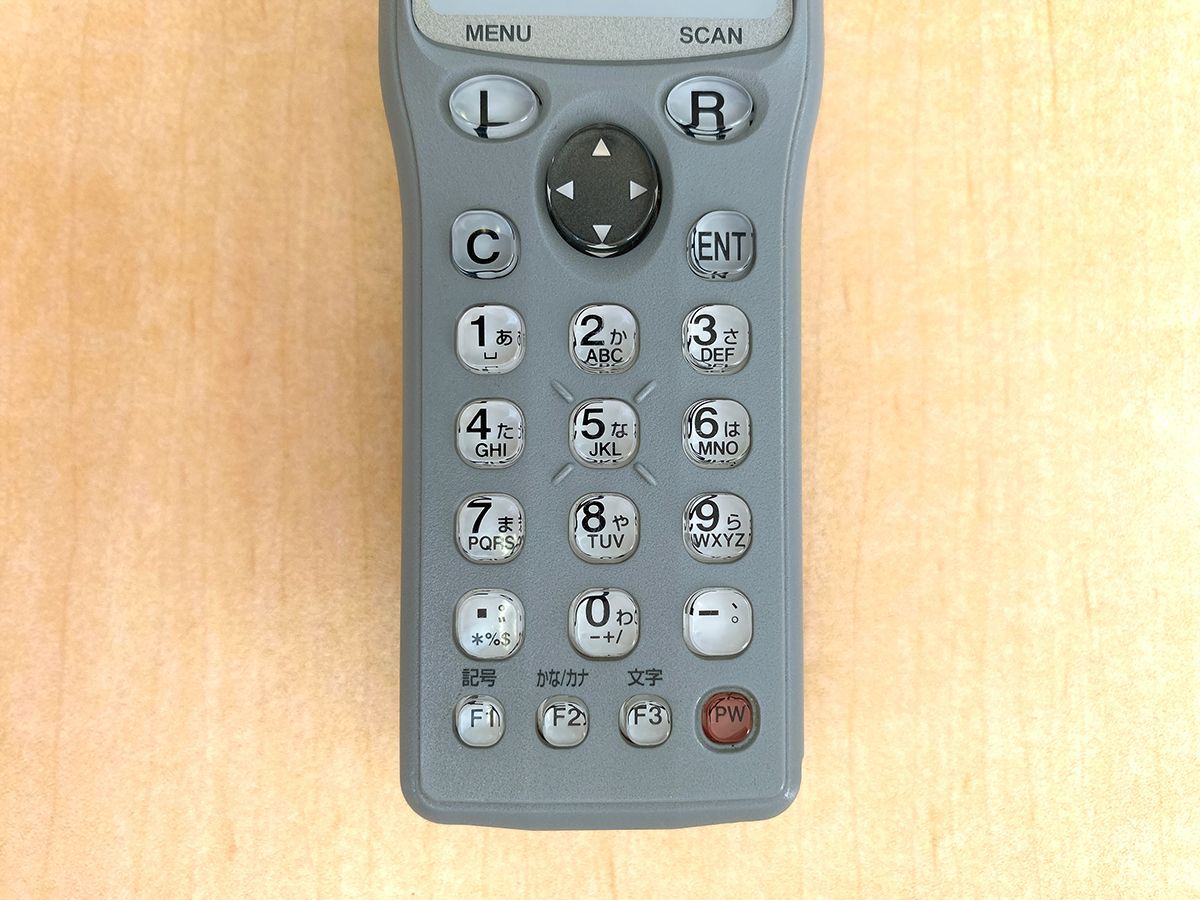 店舗用品 5連充電器つき☆KEYENCE キーエンス ハンディターミナル 2台