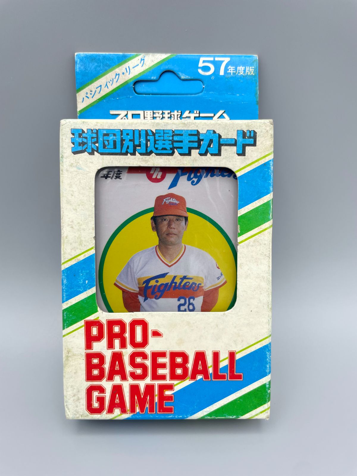 タカラプロ野球カード　昭和57年版　日本ハム タカラ プロ野球ゲーム 球団別選手カード 昭和57年度版 日本ハム