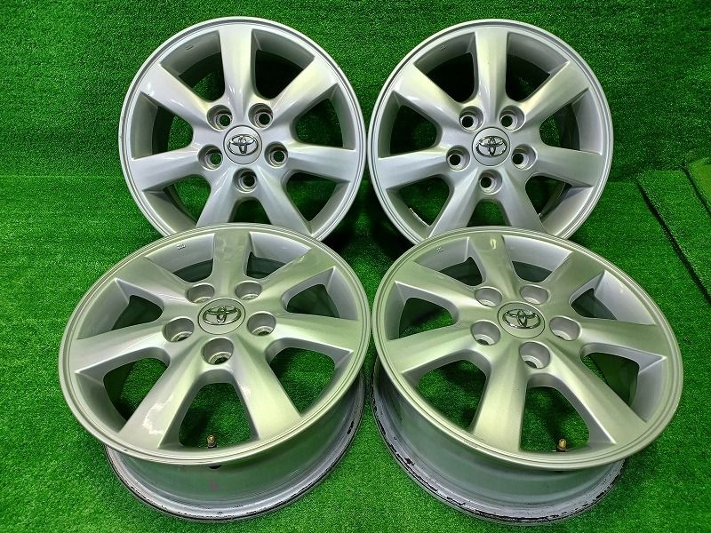 トヨタ TOYOTA 純正 トヨタ純正 ZGM15W アイシス 15ｲﾝﾁ 6J 5穴 4本 114.3 50