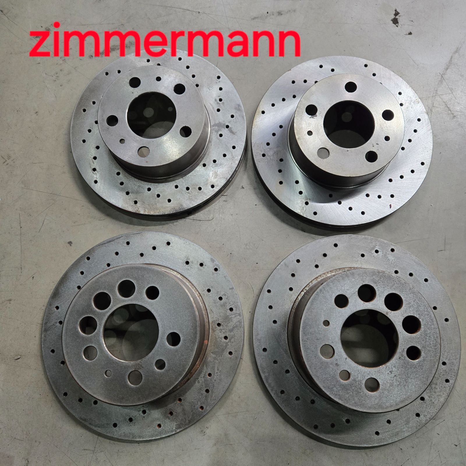 ボルボ 240 ブレーキディスク 1台分セット Z immermann