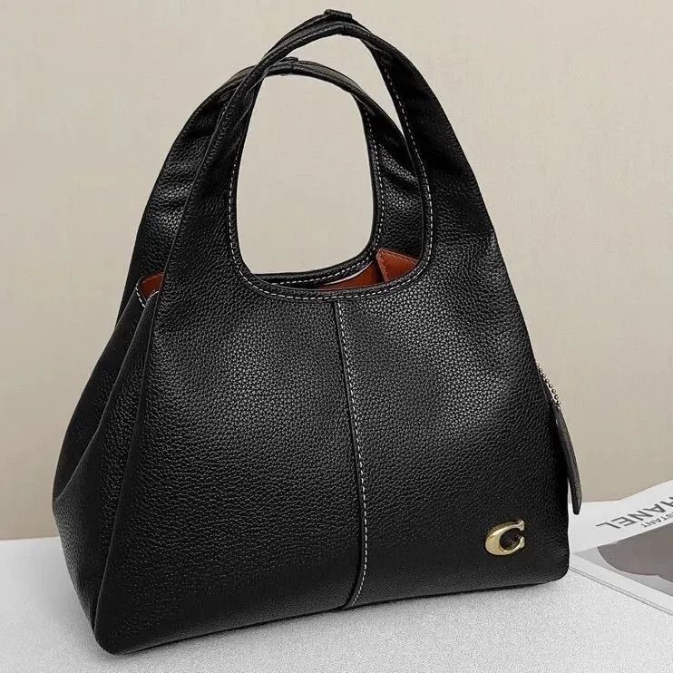 COACH 新作 ーチ ラナ ショルダー バッグ 23 ブラック ハンドバッグ 