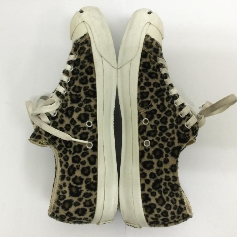 CONVERSE コンバース スニーカー 1CK973 JACK PURCELL LEOPARDFUR コンバース ジャックパーセル ベロア レパードファー ヒョウ柄