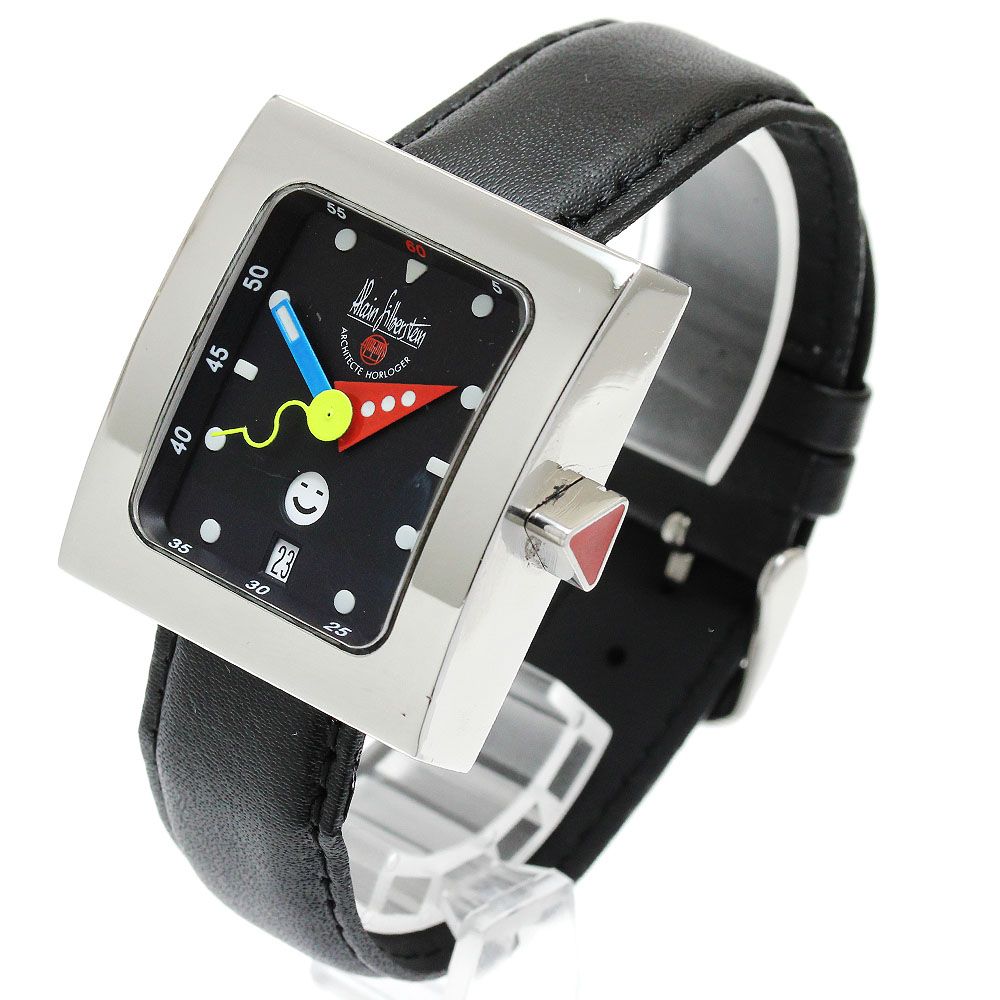 アラン シルベスタイン Alain Silberstein ペイブ スマイルデイ 500本 自動巻き メンズ_902457