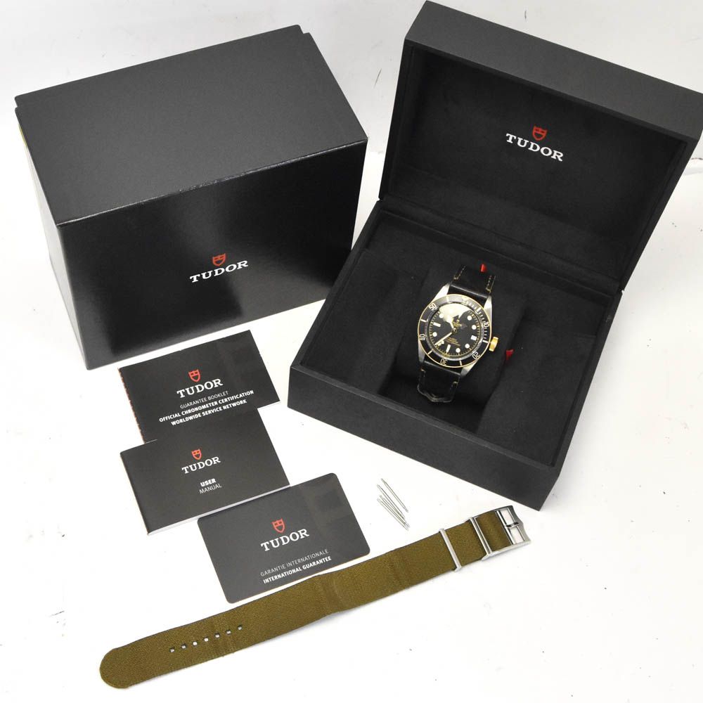 チューダー TUDOR 79733N ヘリテージ ブラックベイ デイト 自動巻き