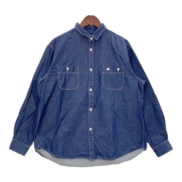 【美品】AUBERGE SERGE SHIRT シャンブレー シャツ 40 美品】AUBERGE SERGE SHIRT シャンブレー シャツ 40 - メルカリ