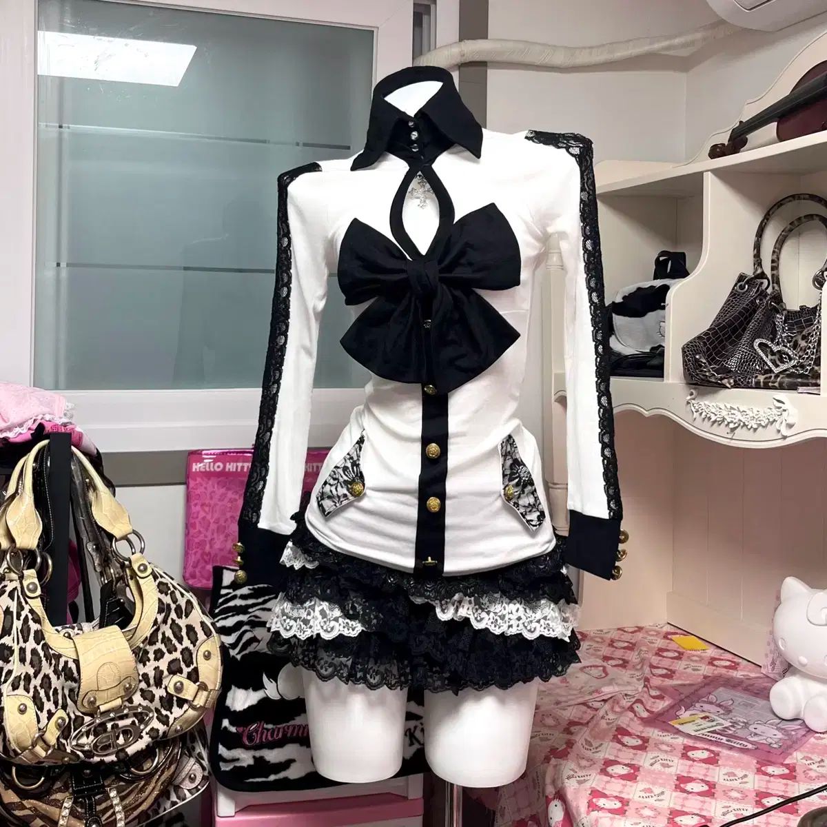 長谷川康生 ☆ 「 駅 うら 風景 」 ペン画 に 水彩 肉筆 風景画 絵画