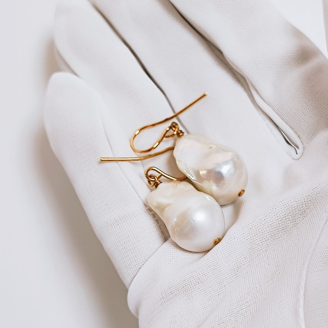 新品未使用】JIL SANDER ピアス パール ジルサンダー 両耳用