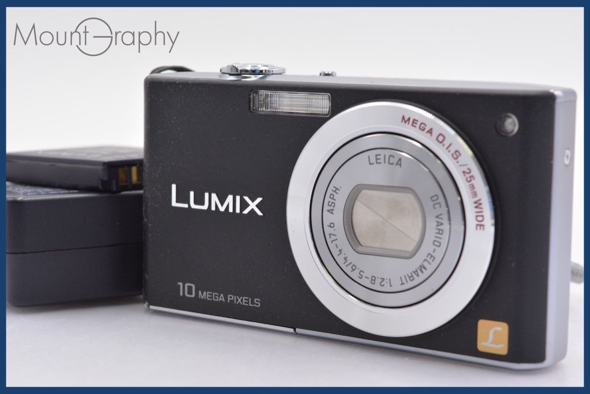 上 パナソニック Panasonic LUMIX DMC-FX35 バッテリー 充電器付属 完動 同梱可 sw12